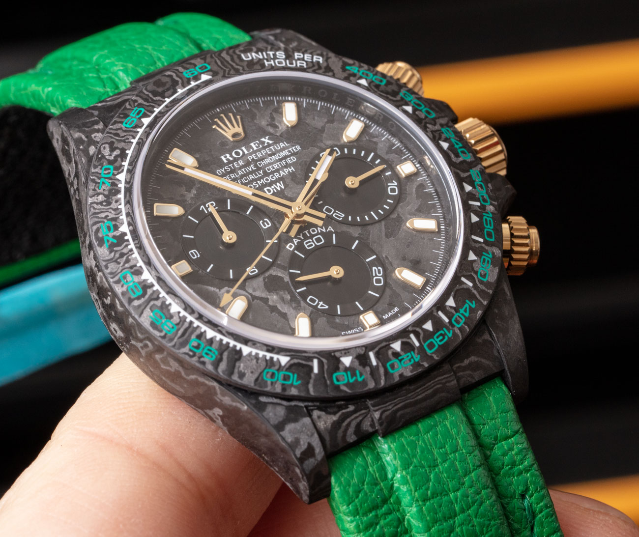 Hands-On With A Designa Individual Aftermarket Carbon Daytona & Feelings About Customized Rolex Watches Daytona Hands-On Rolex 