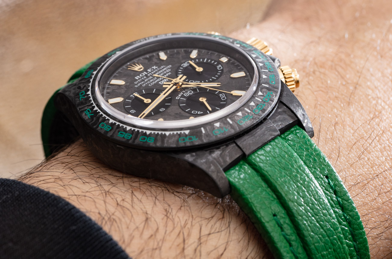 Hands-On With A Designa Individual Aftermarket Carbon Daytona & Feelings About Customized Rolex Watches Daytona Hands-On Rolex 