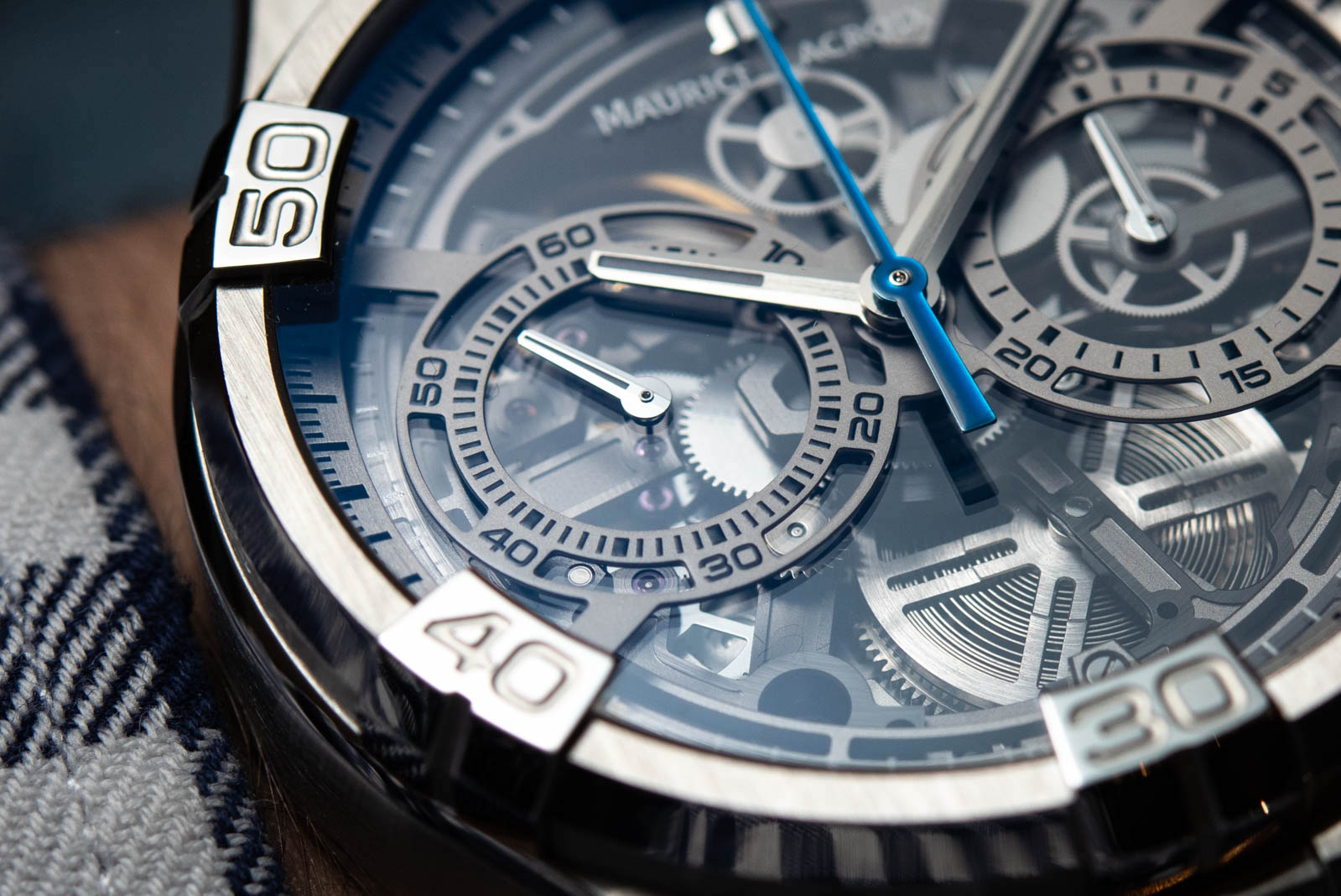 Hands-On: Maurice Lacroix Aikon Chronograph Skeleton Watch Hands-On 