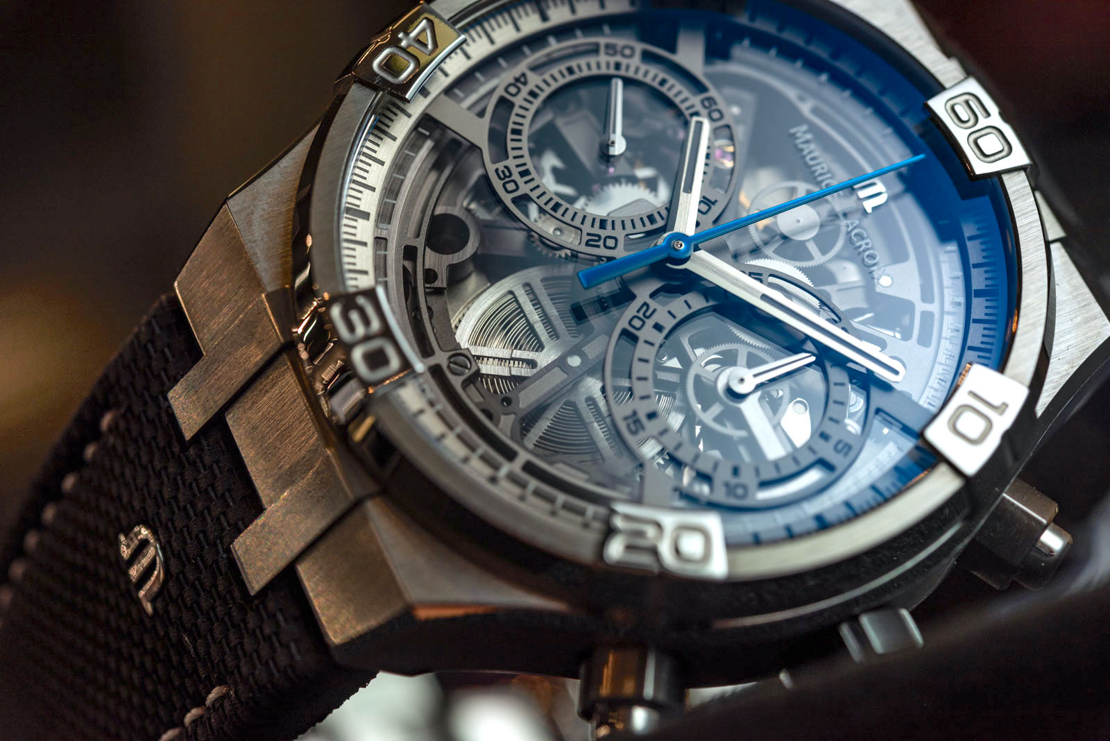 Hands-On: Maurice Lacroix Aikon Chronograph Skeleton Watch Hands-On 