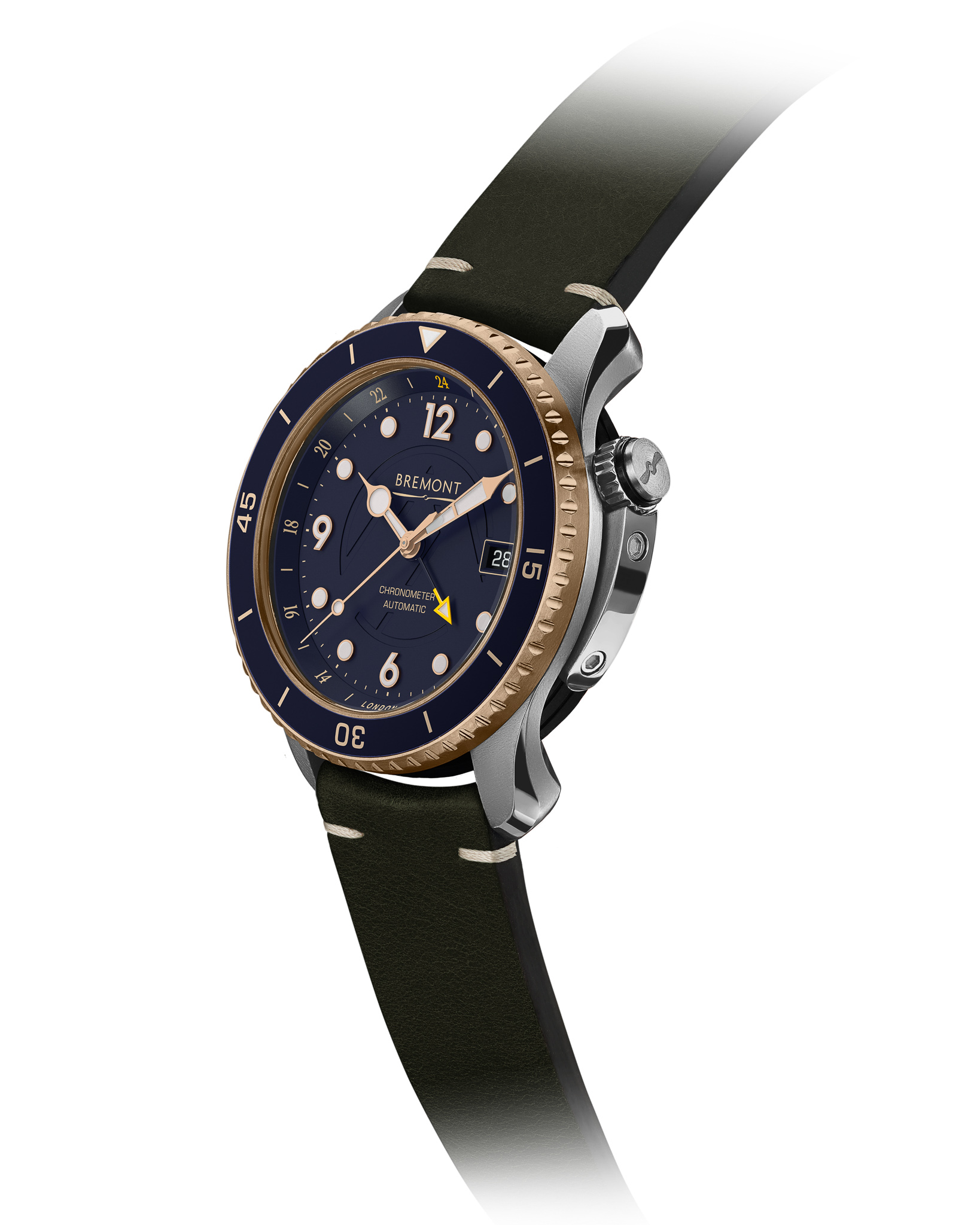 Bremont 'Project Possible' Dive Watch Does Two-Tone Bronze Right General Watch Releases 