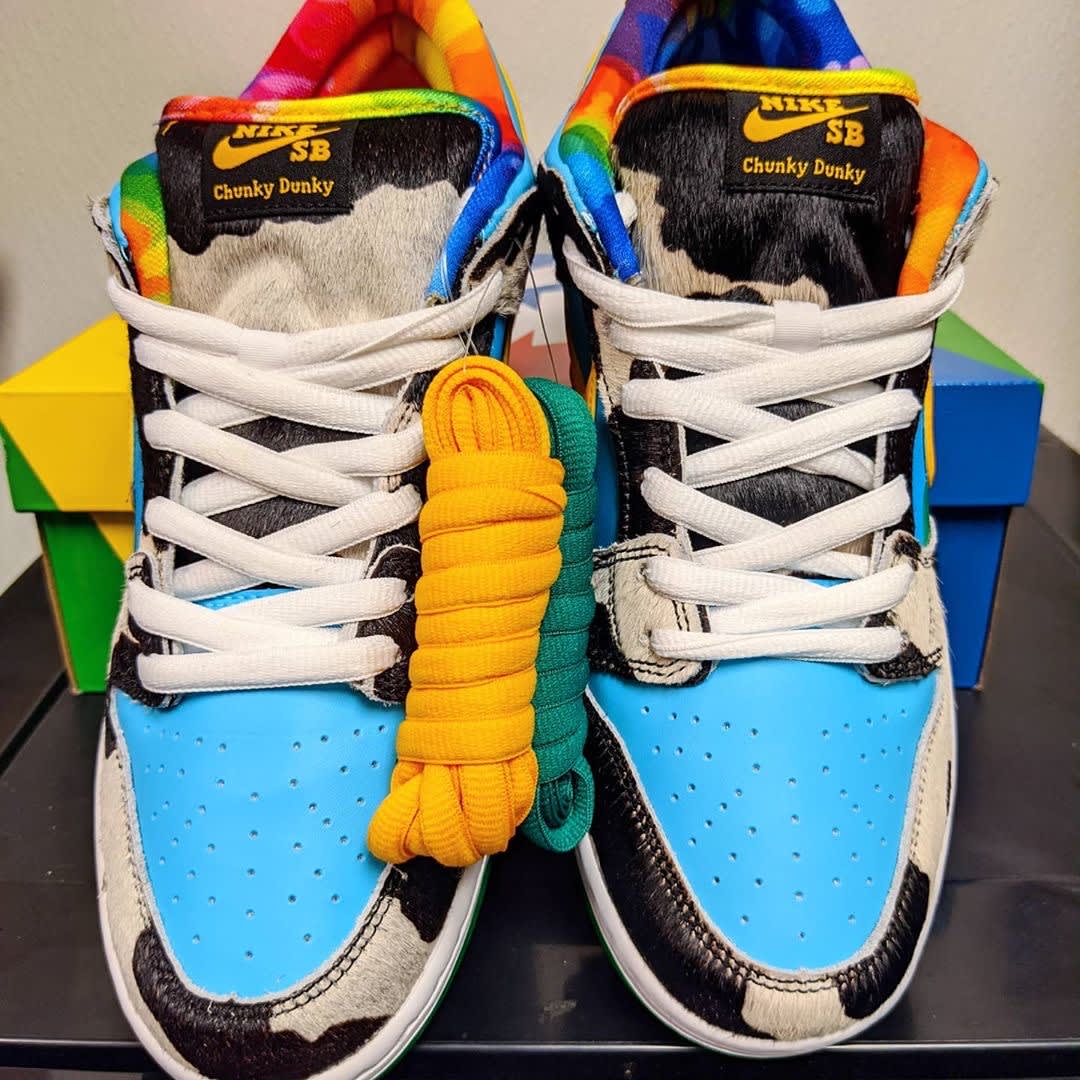 Ben and Jerry's Nike SB Dunk Low Chunky Dunky Release Date Front