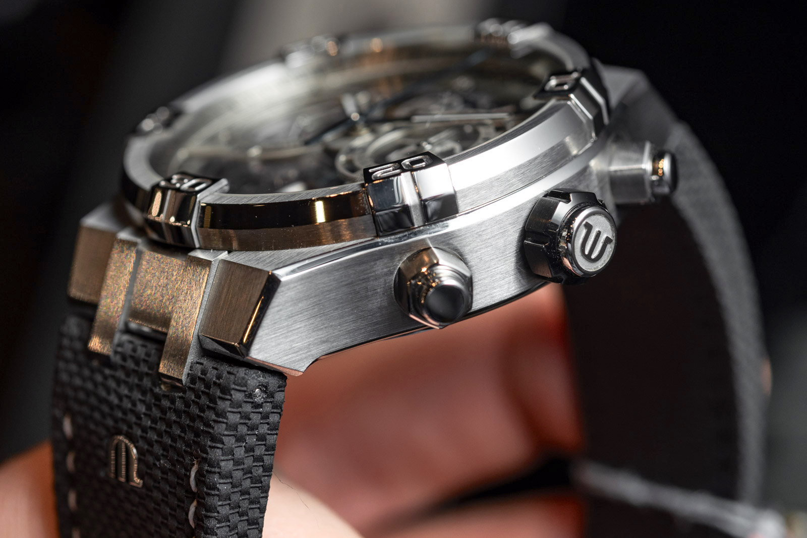 Hands-On: Maurice Lacroix Aikon Chronograph Skeleton Watch Hands-On 