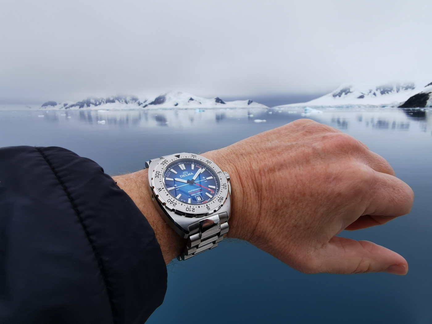 Delma Unveils Limited Edition Oceanmaster Antarctica Sailing Watch Watch Releases 