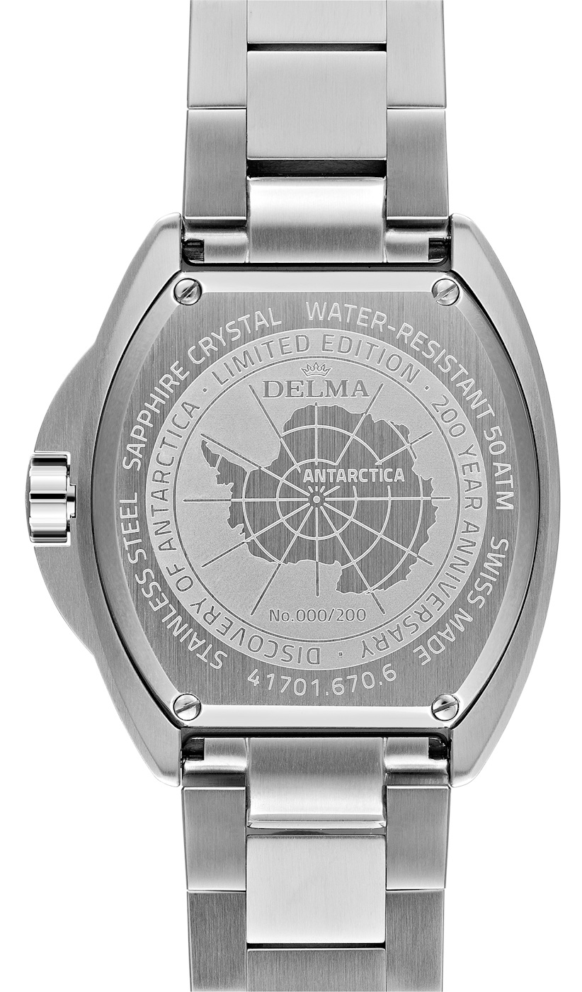 Delma Unveils Limited Edition Oceanmaster Antarctica Sailing Watch Watch Releases 