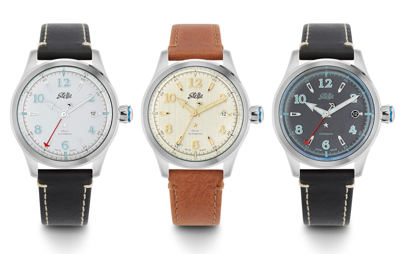 Stella Watch Co. Debuts With NYC-Inspired Felix Collection, Launching This Month On Kickstarter Watch Releases 