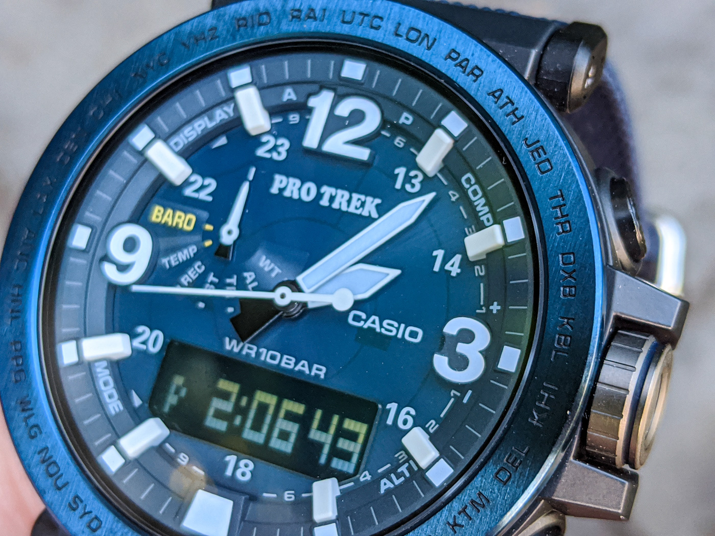 Casio Pro Trek PRG600YB-2 Watch Review Wrist Time Reviews 