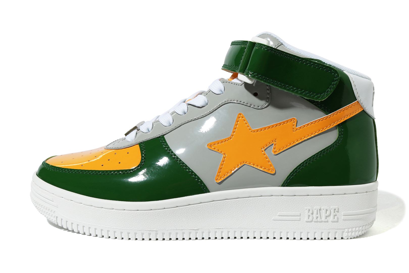 Bape Bapesta Mid 'Green'