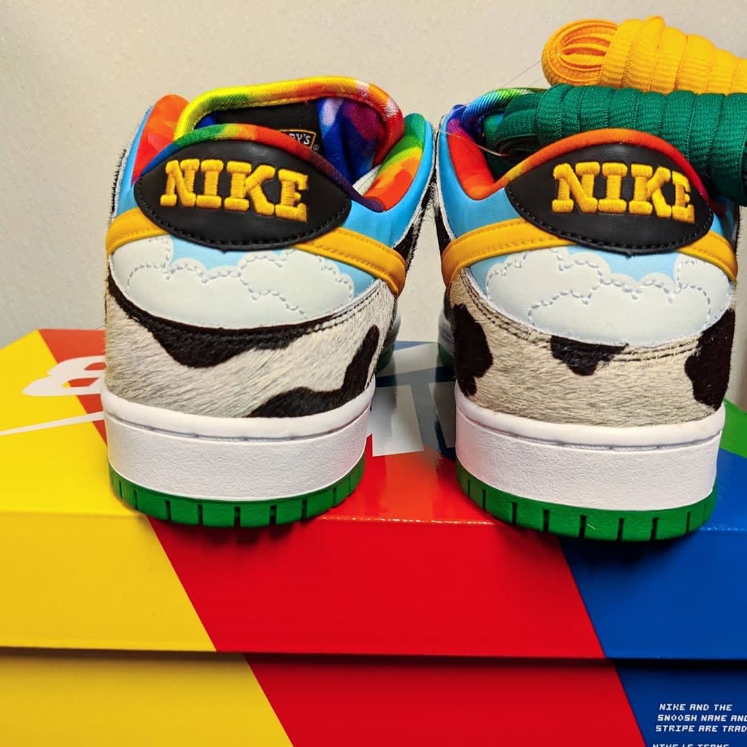 Ben and Jerry's Nike SB Dunk Low Chunky Dunky Release Date Heel