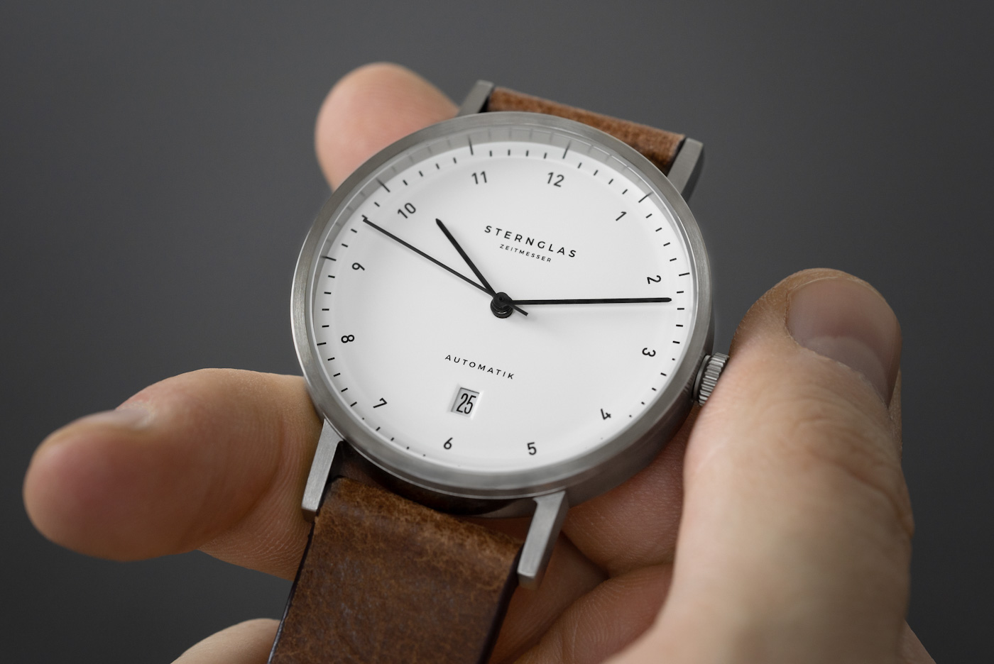 The Sternglas Zirkel Offers German Bauhaus Watchmaking In Its Purest Form Watch Releases 