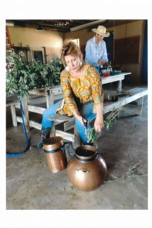 distillation of natural perfumes