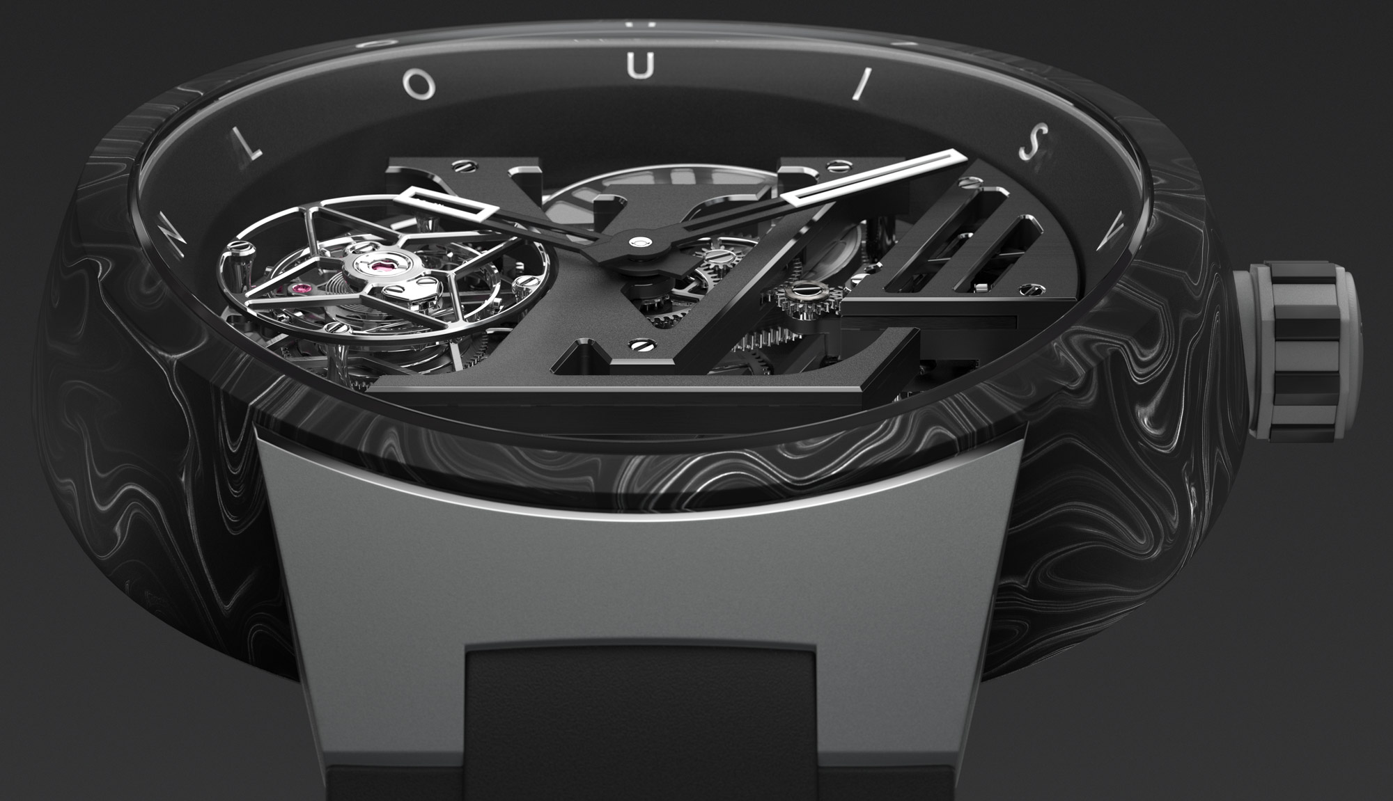 The Louis Vuitton Tambour Curve Flying Tourbillon Is A €280,000 Watch Novelty For 2020 Watch Releases 