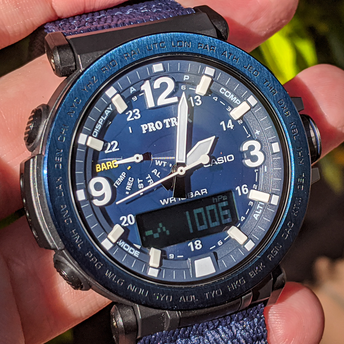 Casio Pro Trek PRG600YB-2 Watch Review Wrist Time Reviews 