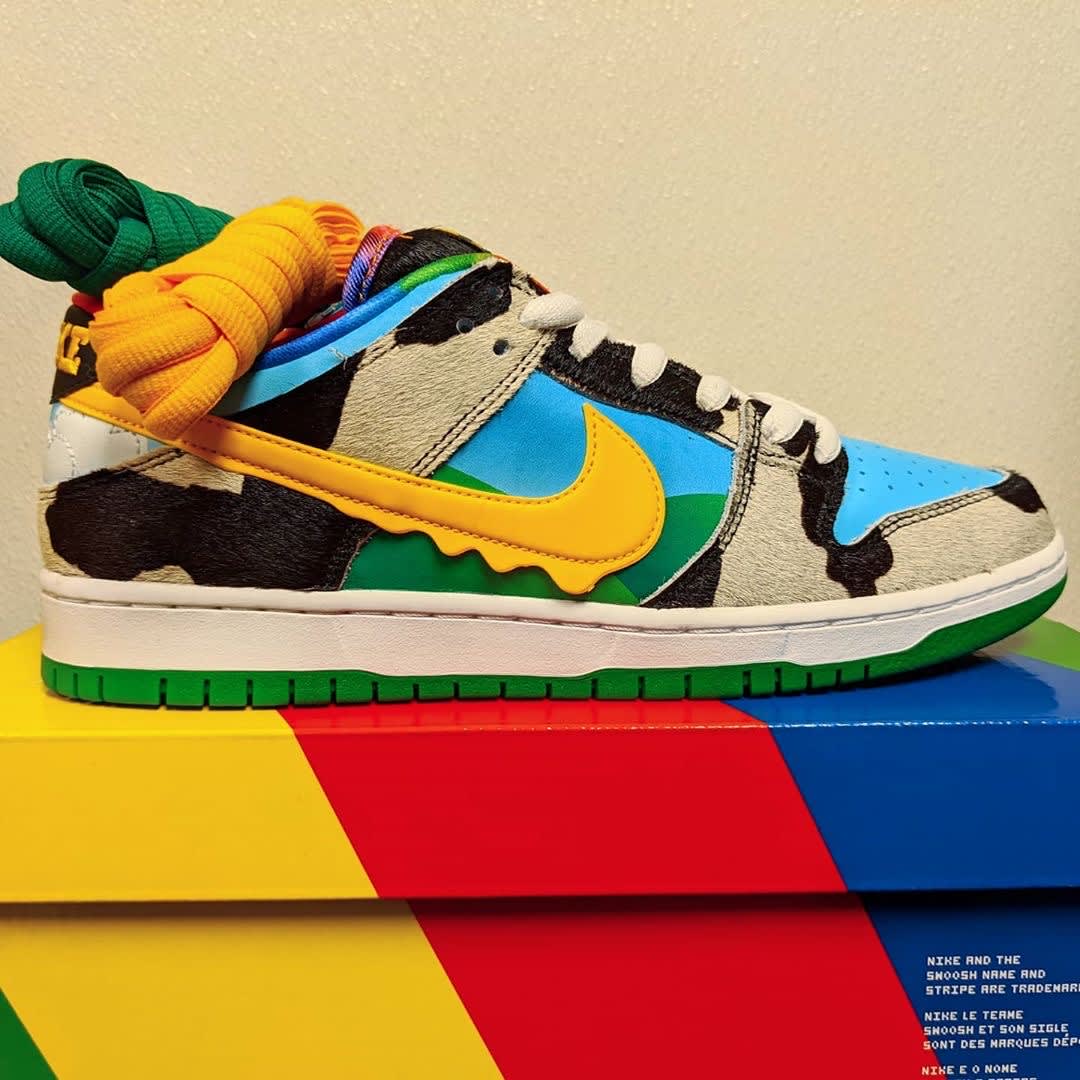 Ben and Jerry's Nike SB Dunk Low Chunky Dunky Release Date Profile