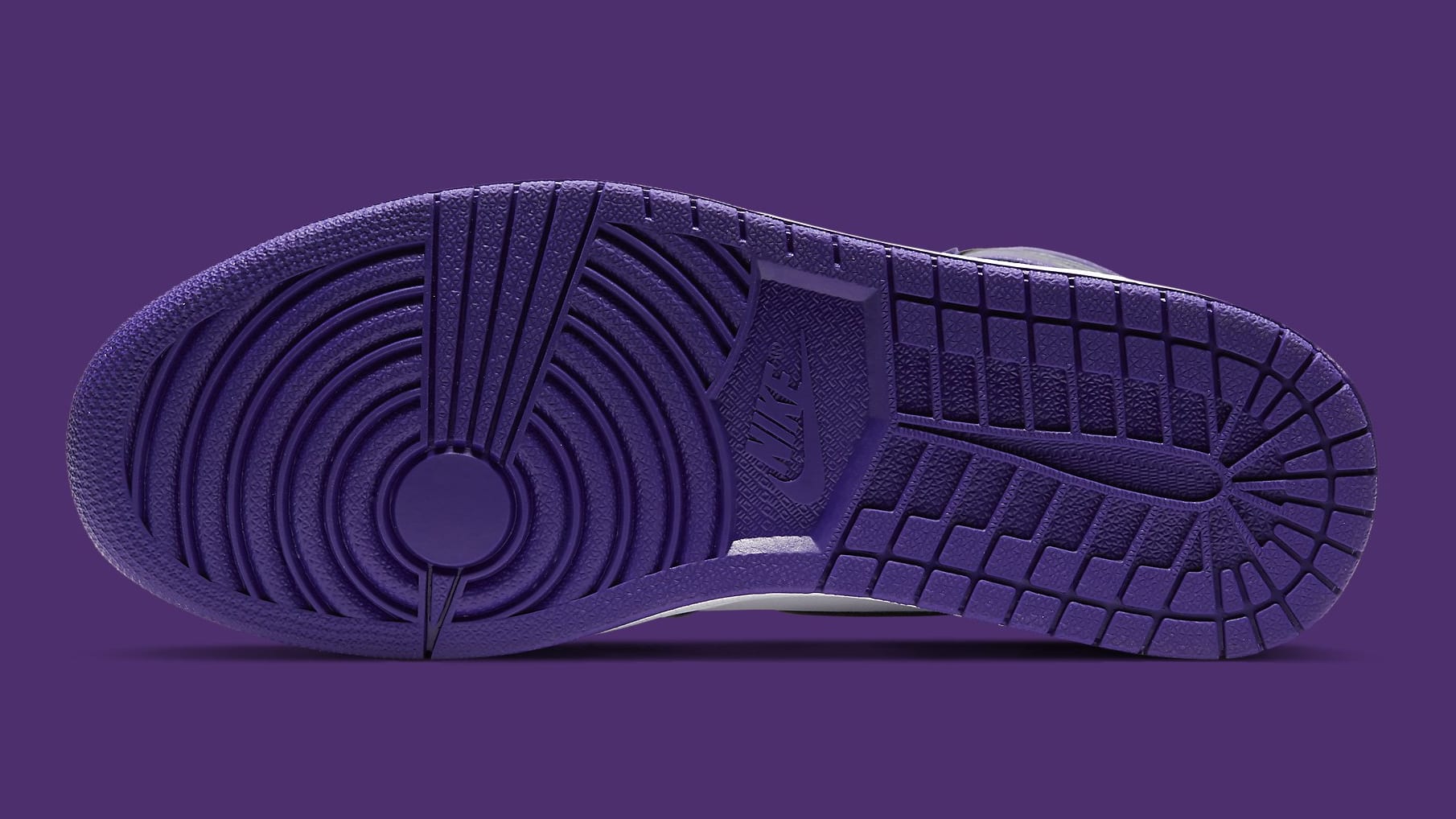 Air Jordan 1 Court Purple Release Date 555088-500 Sole