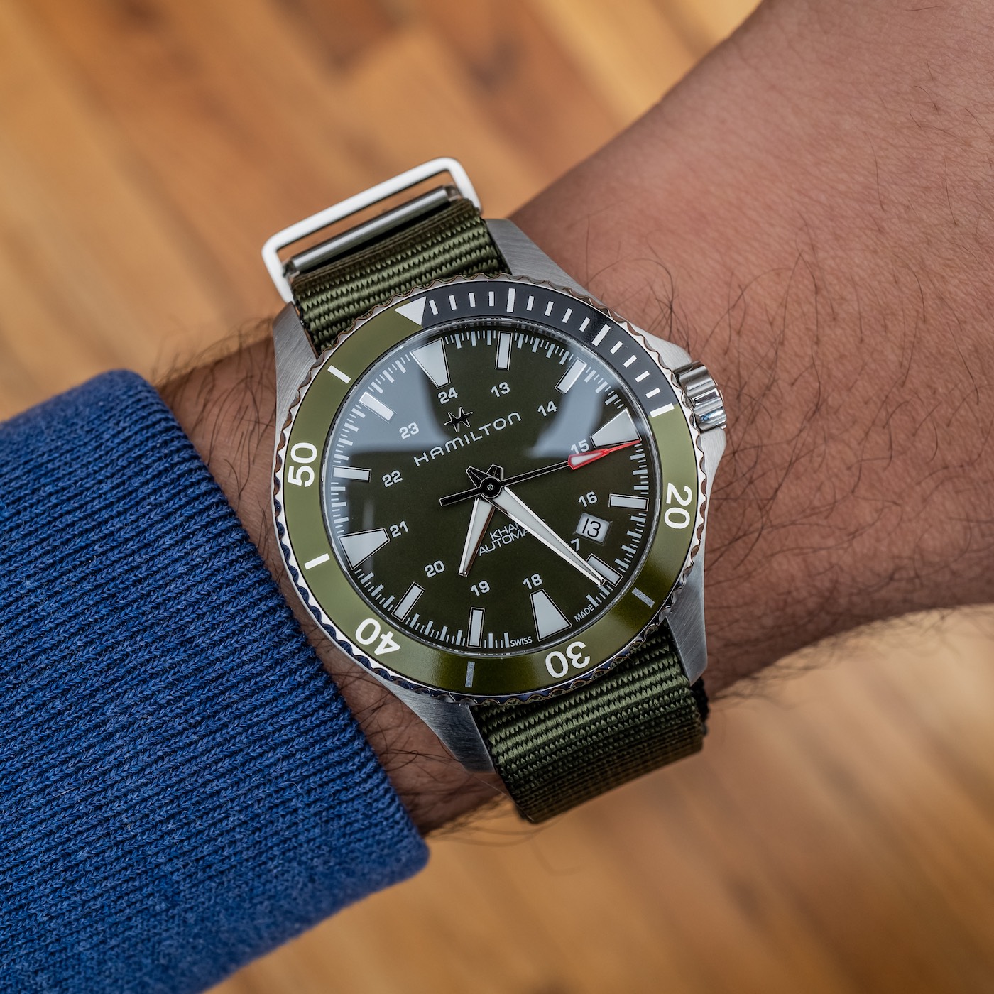 Hands-On: Hamilton Khaki Navy Scuba Watch In Green Is A Standout Value Proposition Hands-On 