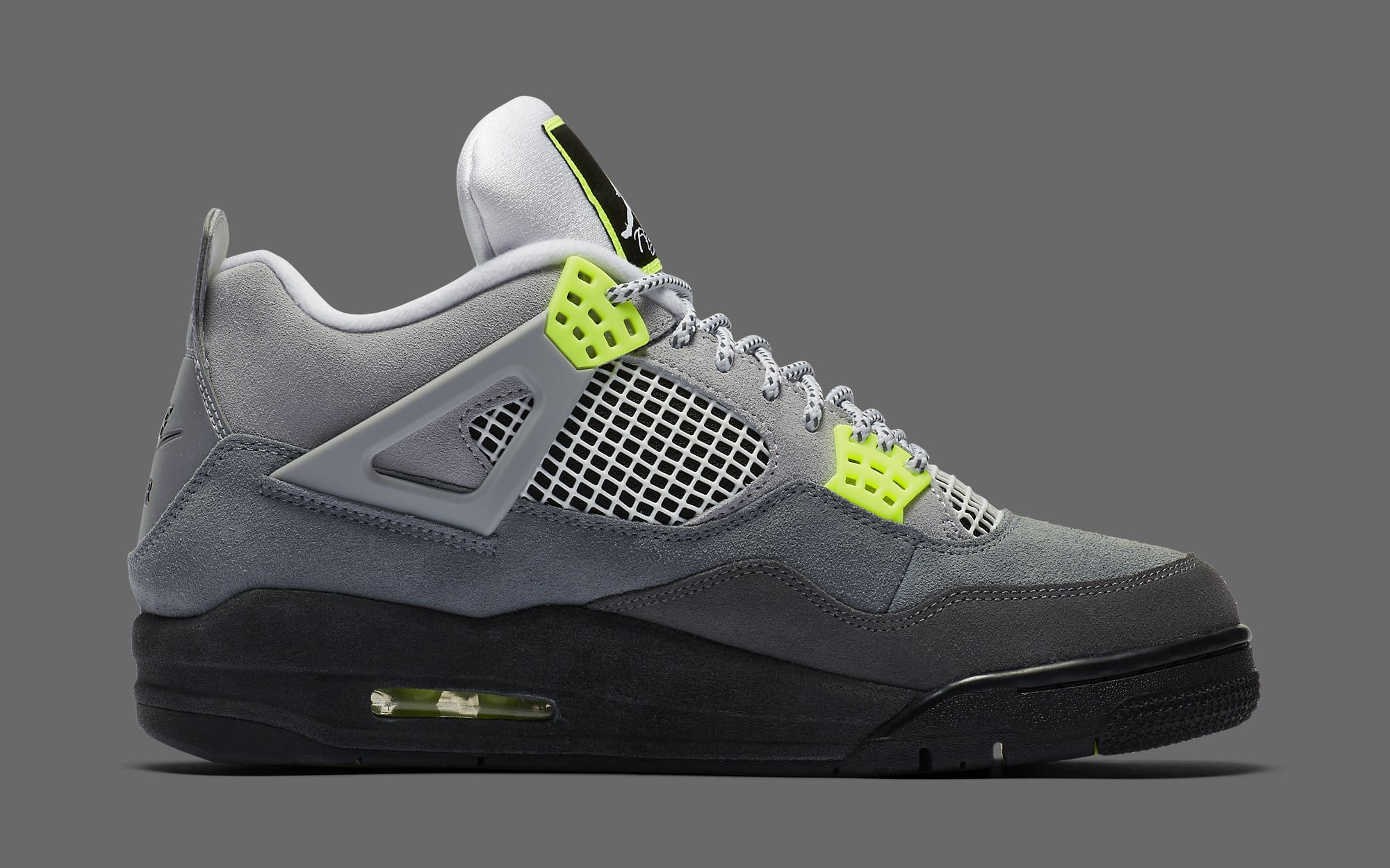 Air Jordan 4 Retro 'Neon' CT5342-007 Medial