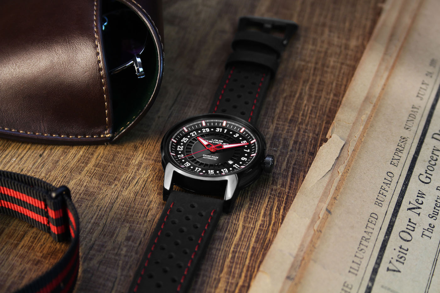 Louis Chevrolet Frontenac Lumed Flying Date Watch Watch Releases 