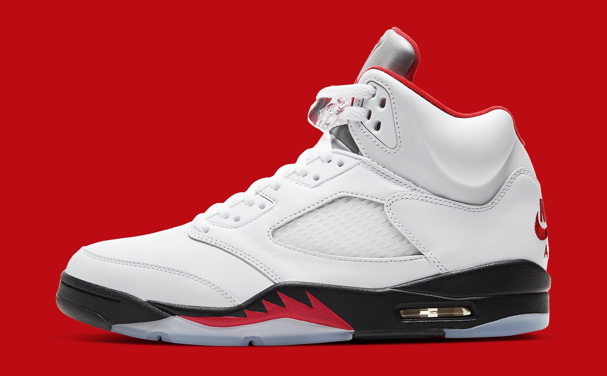 Air Jordan 5 V Retro 'Fire Red' DA1911-102 Lateral