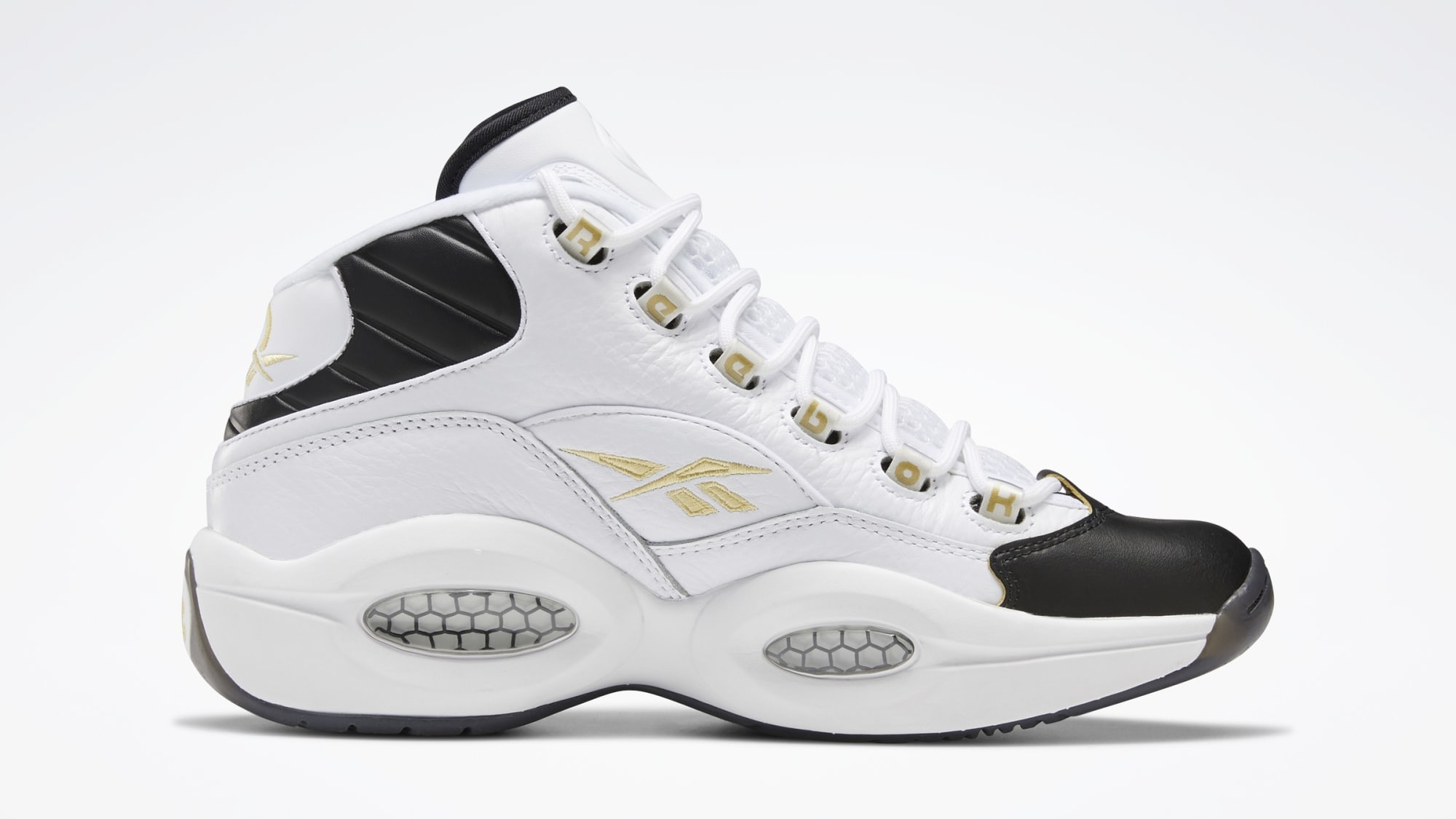 Reebok Question Mid 'Respect My Shine' EF7599 Medial