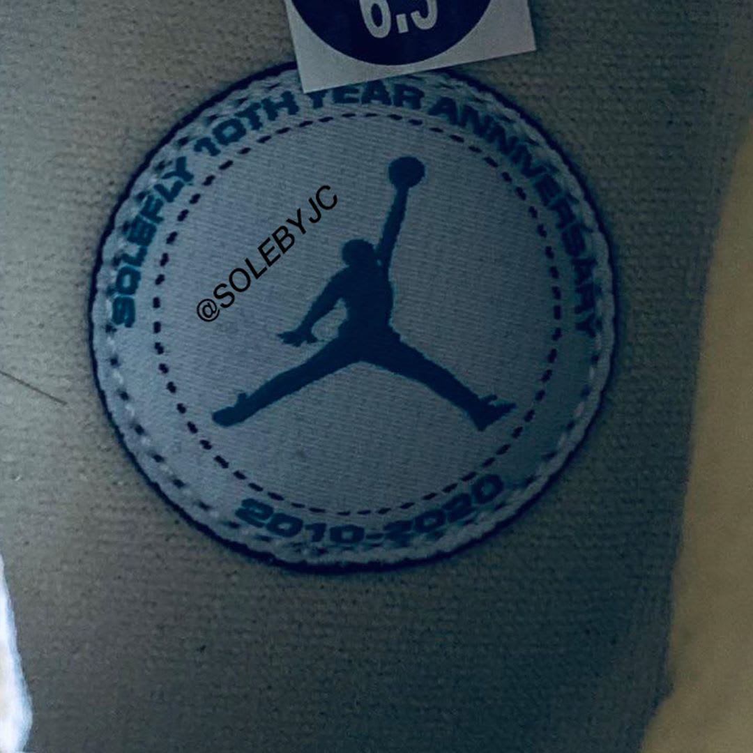 SoleFly x Air Jordan 10 '10 Year Anniversary' Insole