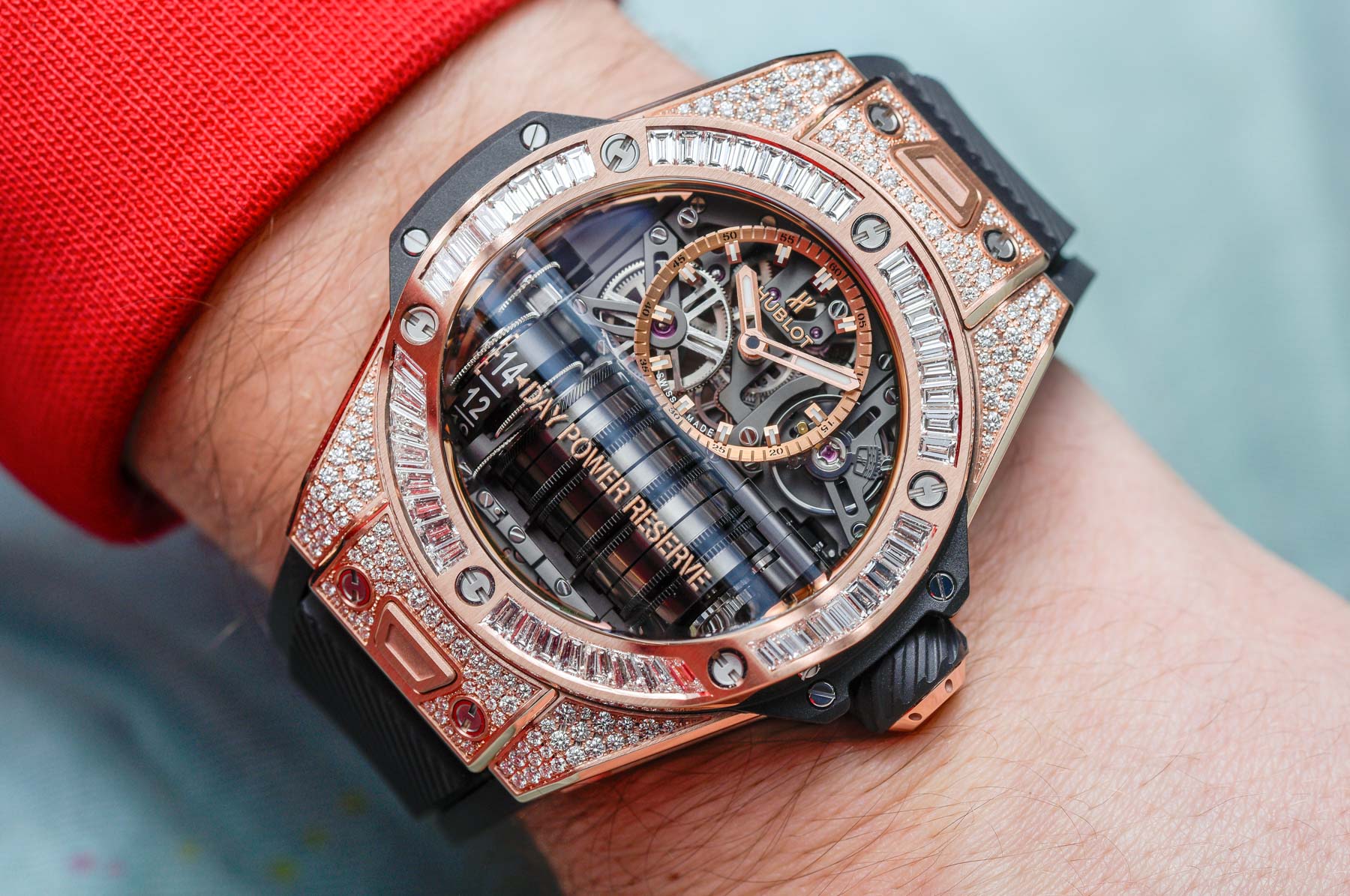 Hands-On: Hublot Big Bang MP-11 Power Reserve 14 Days King Gold Jewellery Watch Hands-On 