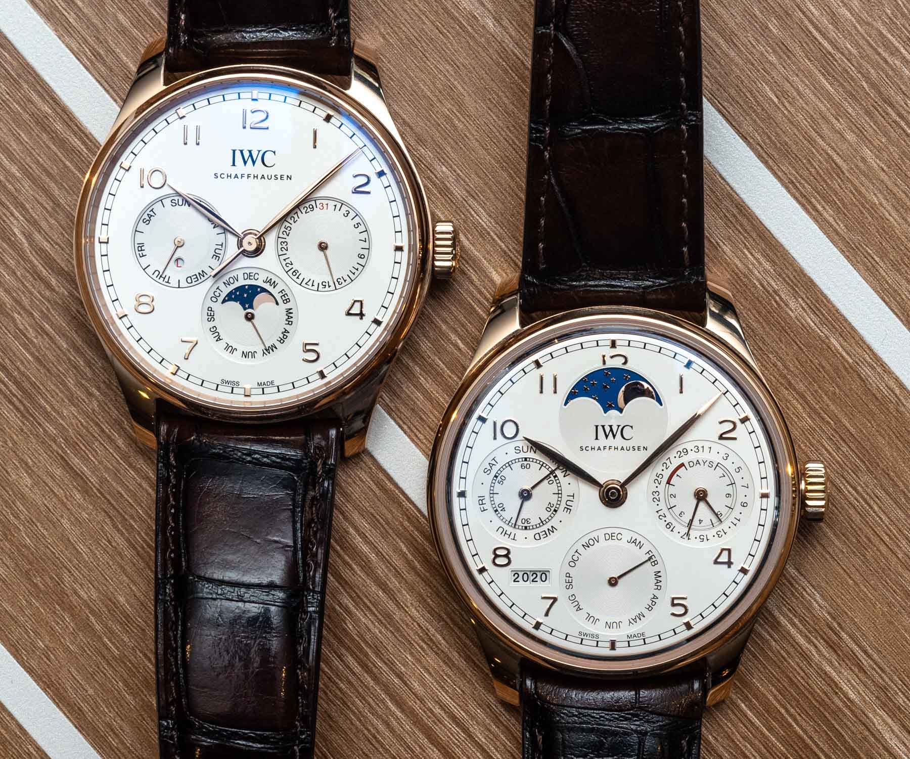 Hands-On Debut: IWC Portugieser Perpetual Calendar 42 Watch Scales Things Down For 2020 Hands-On 