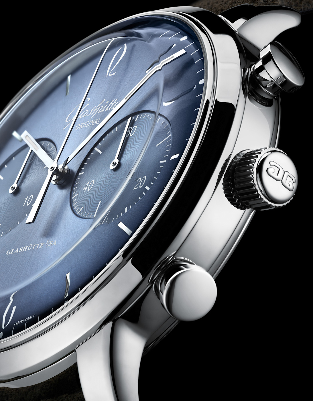 Glashütte Original Debuts Sixties Annual Edition 2020 Watch With Glacier Blue Dial Watch Releases 