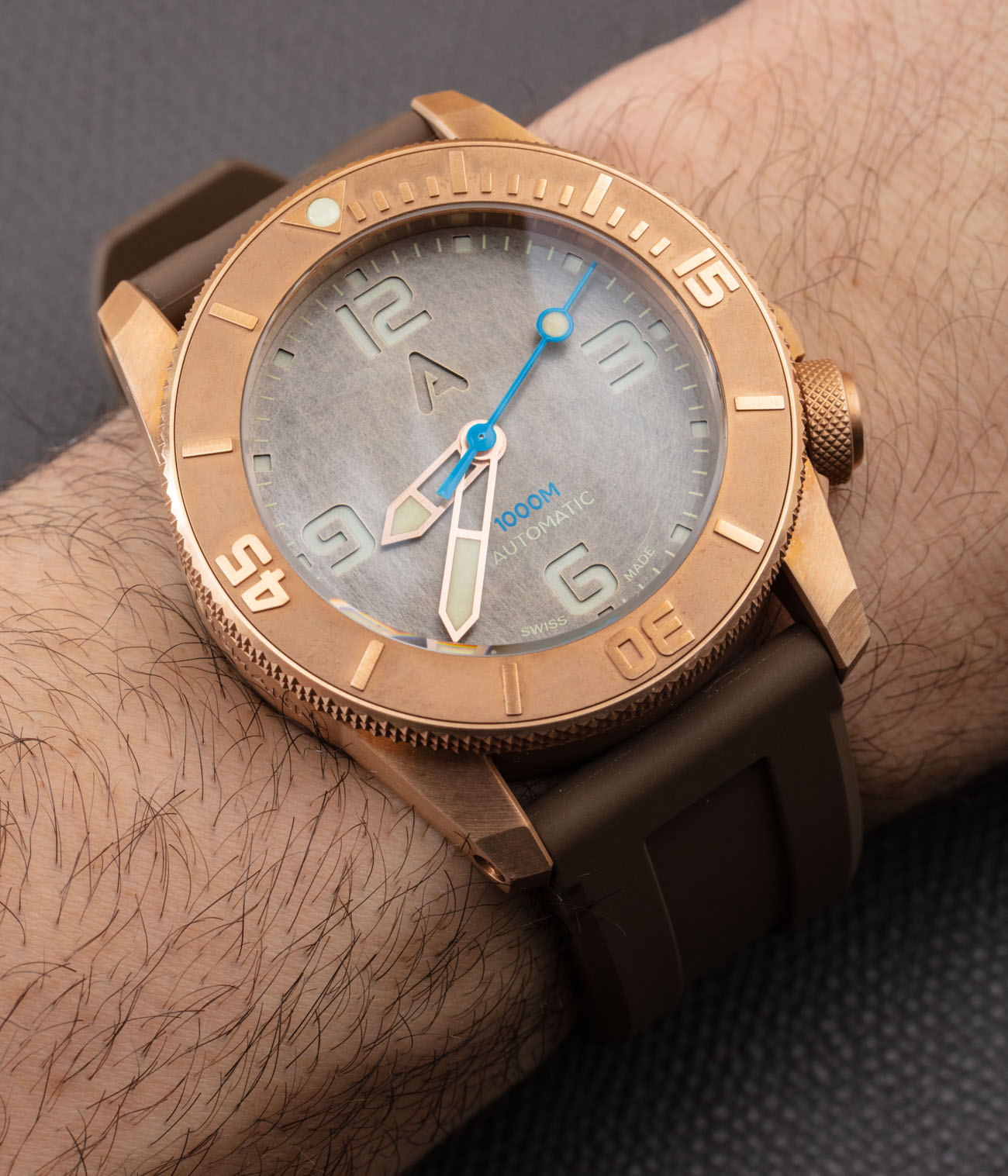 Andersmann Bronze 1000M Diver Watch Review Wrist Time Reviews 