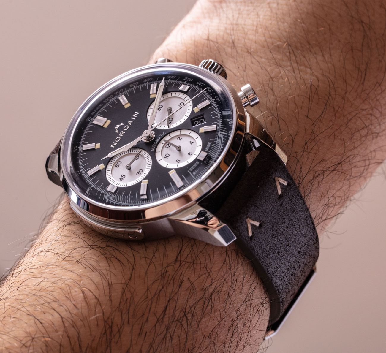 NORQAIN Freedom 60 Chrono Watch Review Wrist Time Reviews 