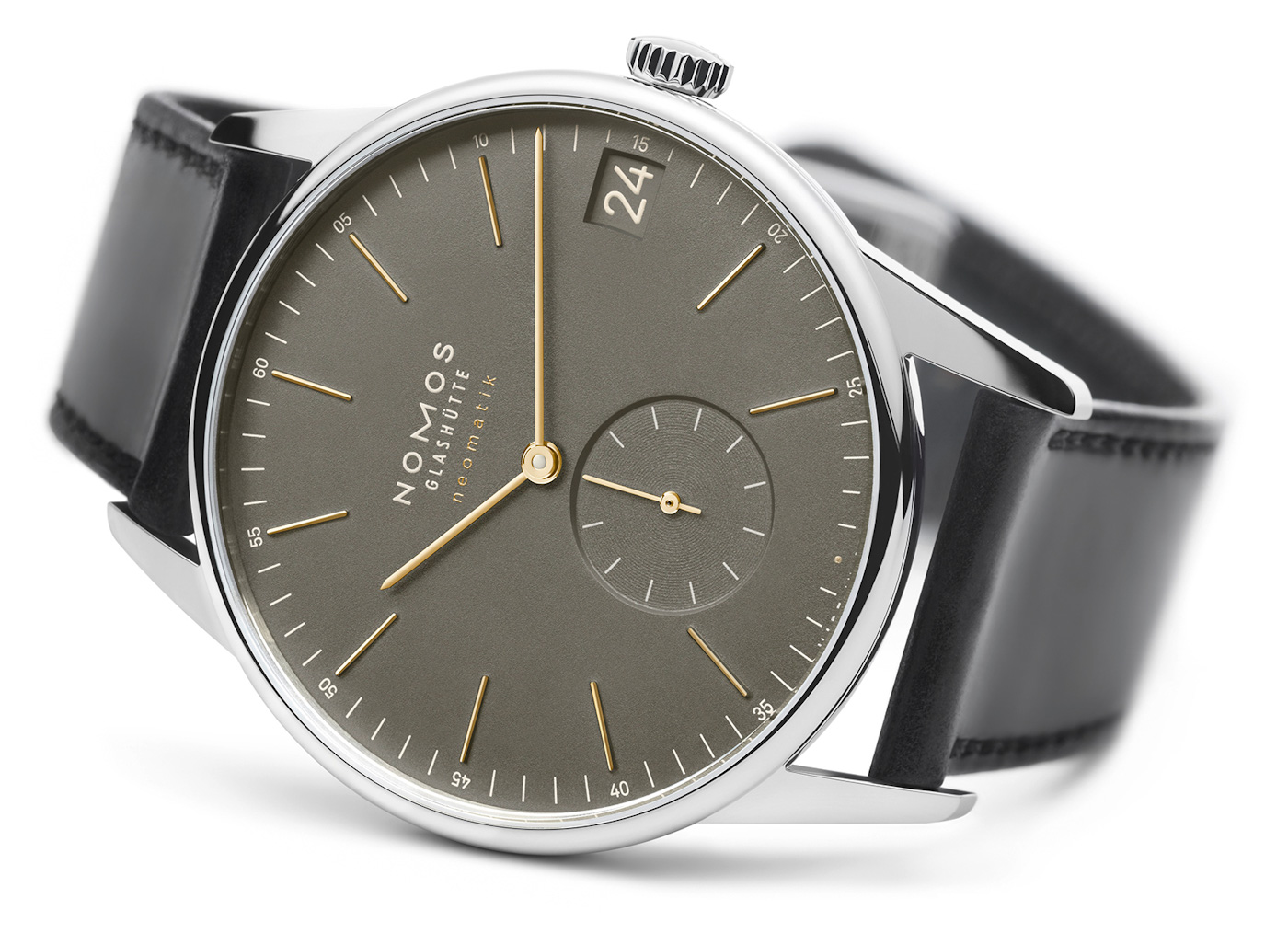 NOMOS Glashütte Brings Variety To Bauhaus Dress Watches With The Tangente Midnight Blue, Orion Olive Gold, And Ludwig Reference 201 Watch Releases 