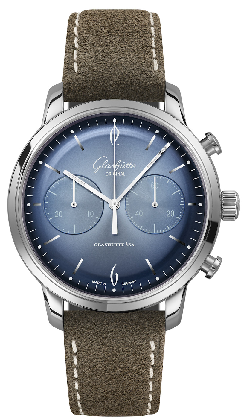 Glashütte Original Debuts Sixties Annual Edition 2020 Watch With Glacier Blue Dial Watch Releases 