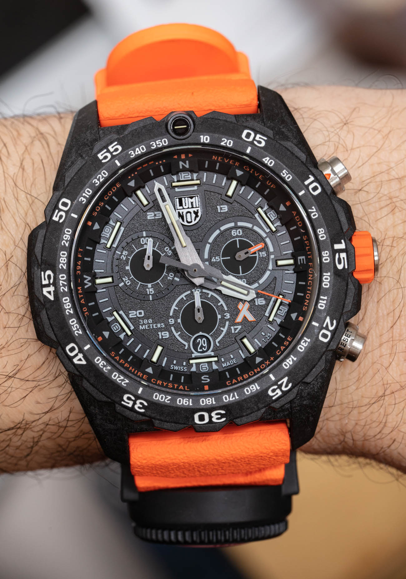 Luminox Bear Grylls Survival MASTER Series 3749 Watch Review Wrist Time Reviews 