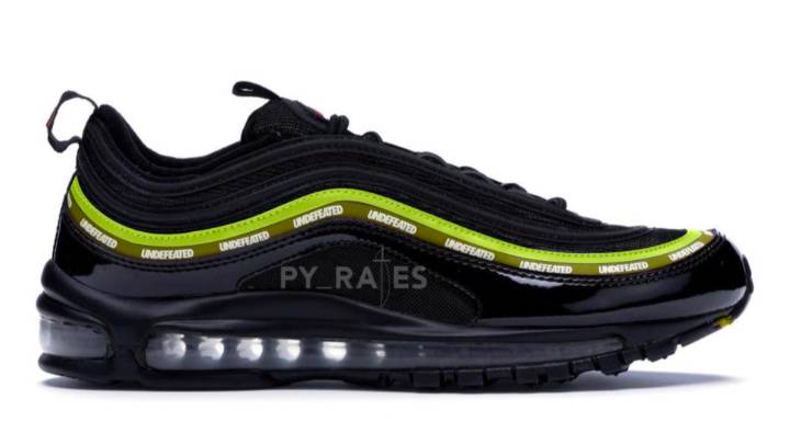 Undefeated x Nike Air Max 97 new black