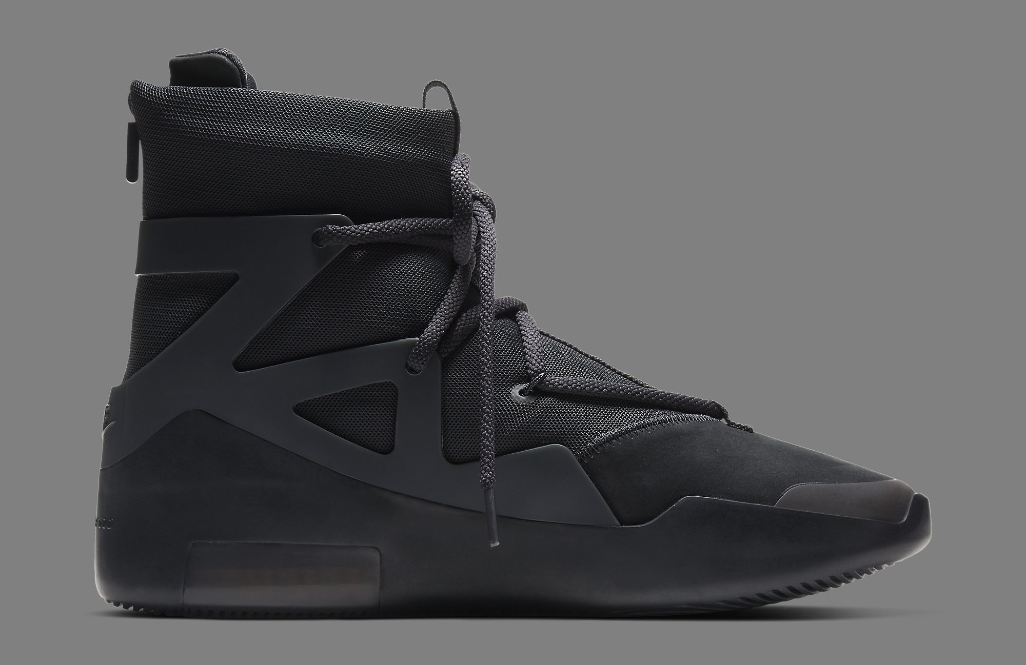 Nike Air Fear of God 1 'Triple Black' AR4237-005 Medial