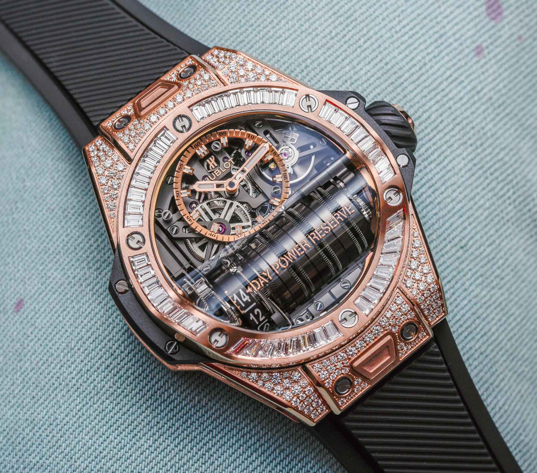 Hands-On: Hublot Big Bang MP-11 Power Reserve 14 Days King Gold Jewellery Watch Hands-On 