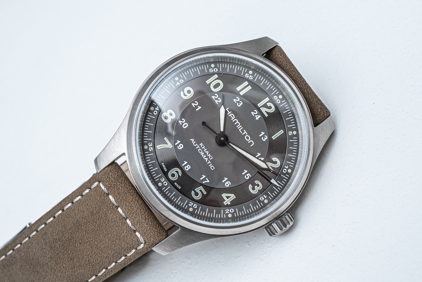 Hands-On: Hamilton Khaki Field Watch In Titanium Hands-On 