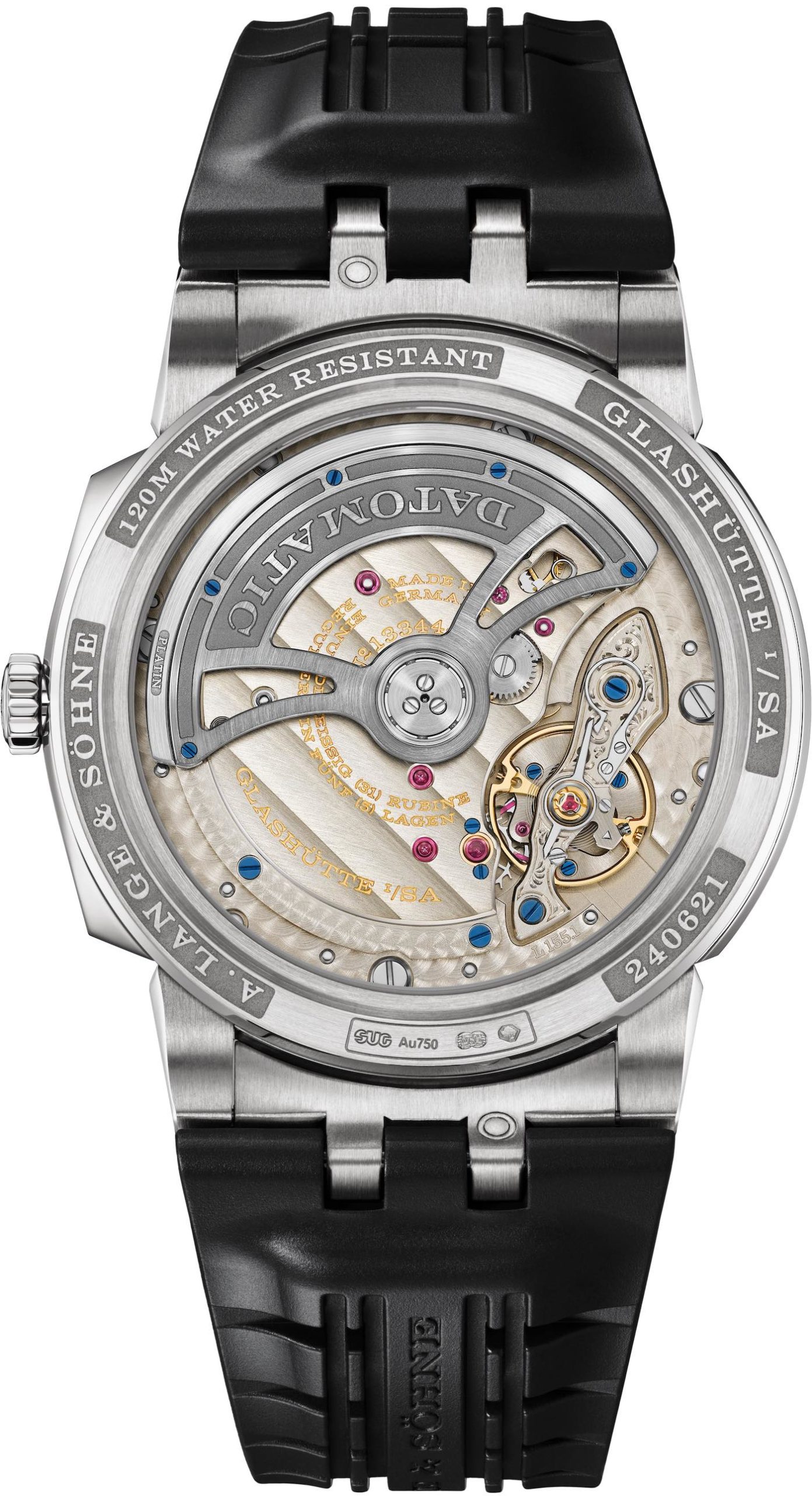 A. Lange & Söhne Odysseus In White Gold & Gray Dial On Strap Watch Releases 