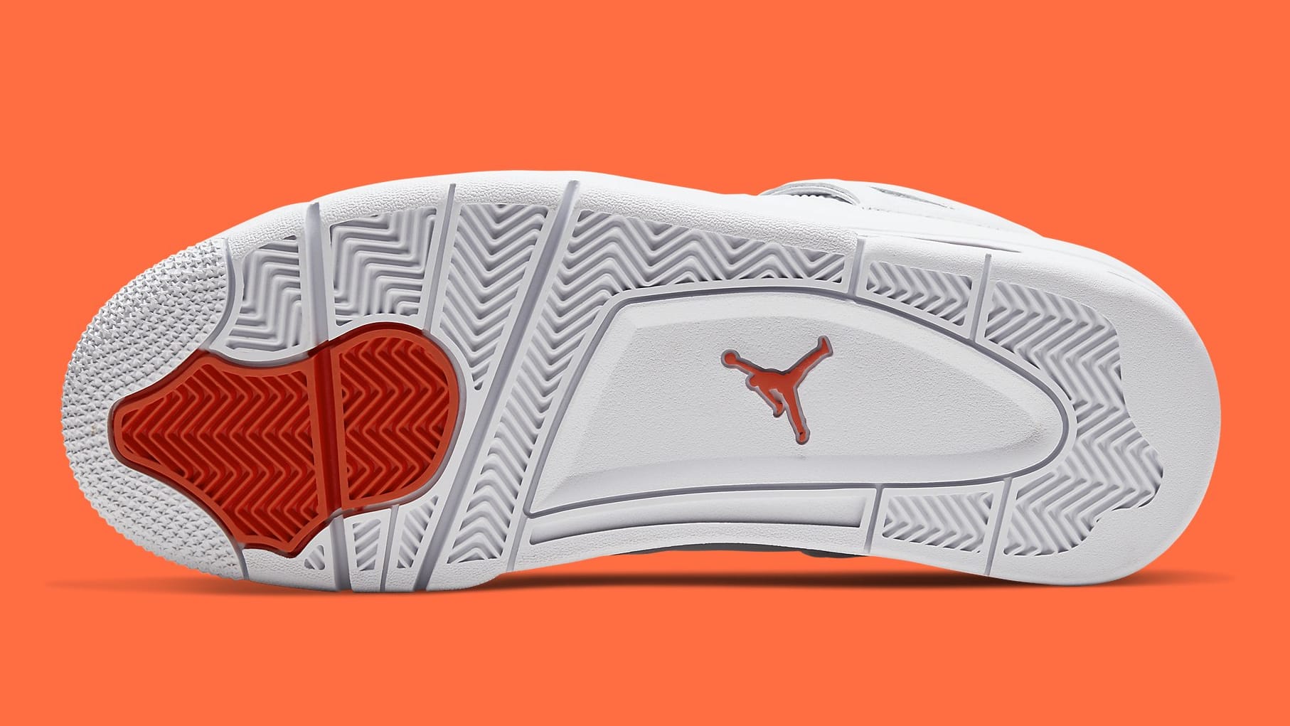 Air Jordan 4 Metallic Orange Release Date CT8527-118 Sole