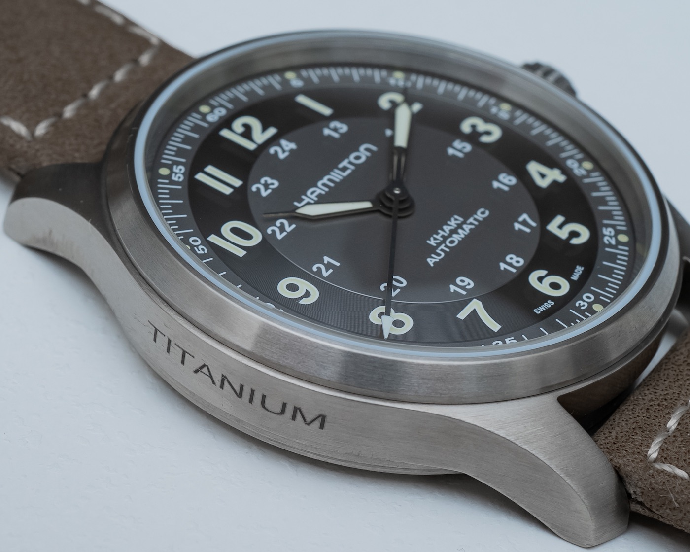 Hands-On: Hamilton Khaki Field Watch In Titanium Hands-On 