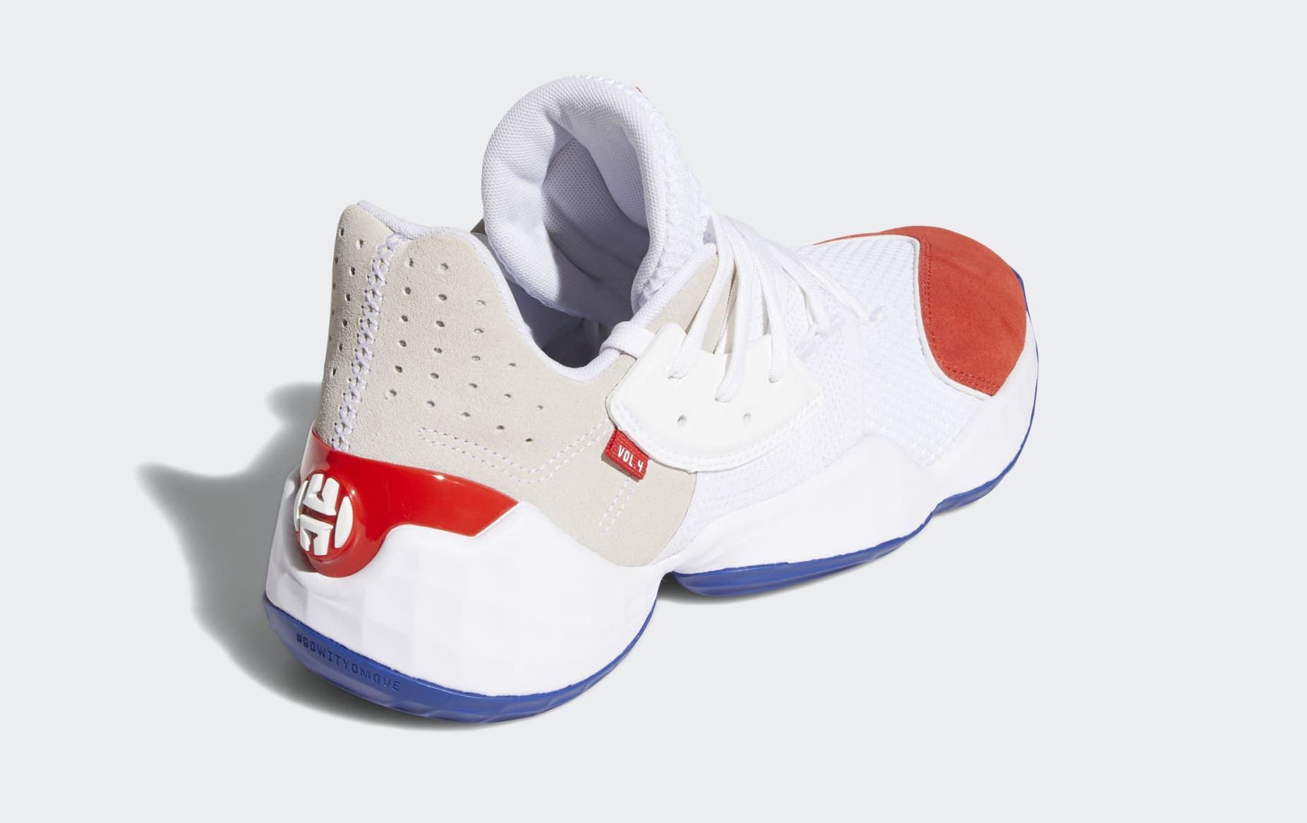 Adidas Harden Vol. 4 'Question' FV5598 Heel