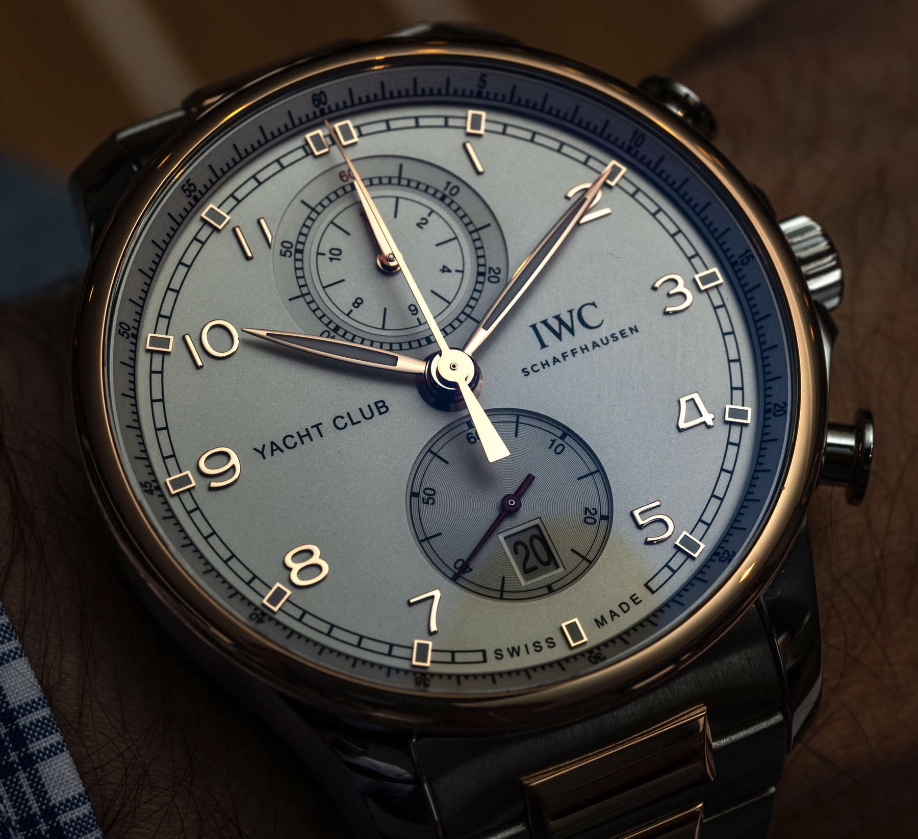 Hands-On Debut: IWC Portugieser Yacht Club Chronograph Collection Redesigned For 2020 Hands-On 