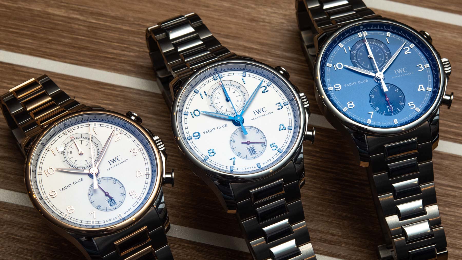 Hands-On Debut: IWC Portugieser Yacht Club Chronograph Collection Redesigned For 2020 Hands-On 