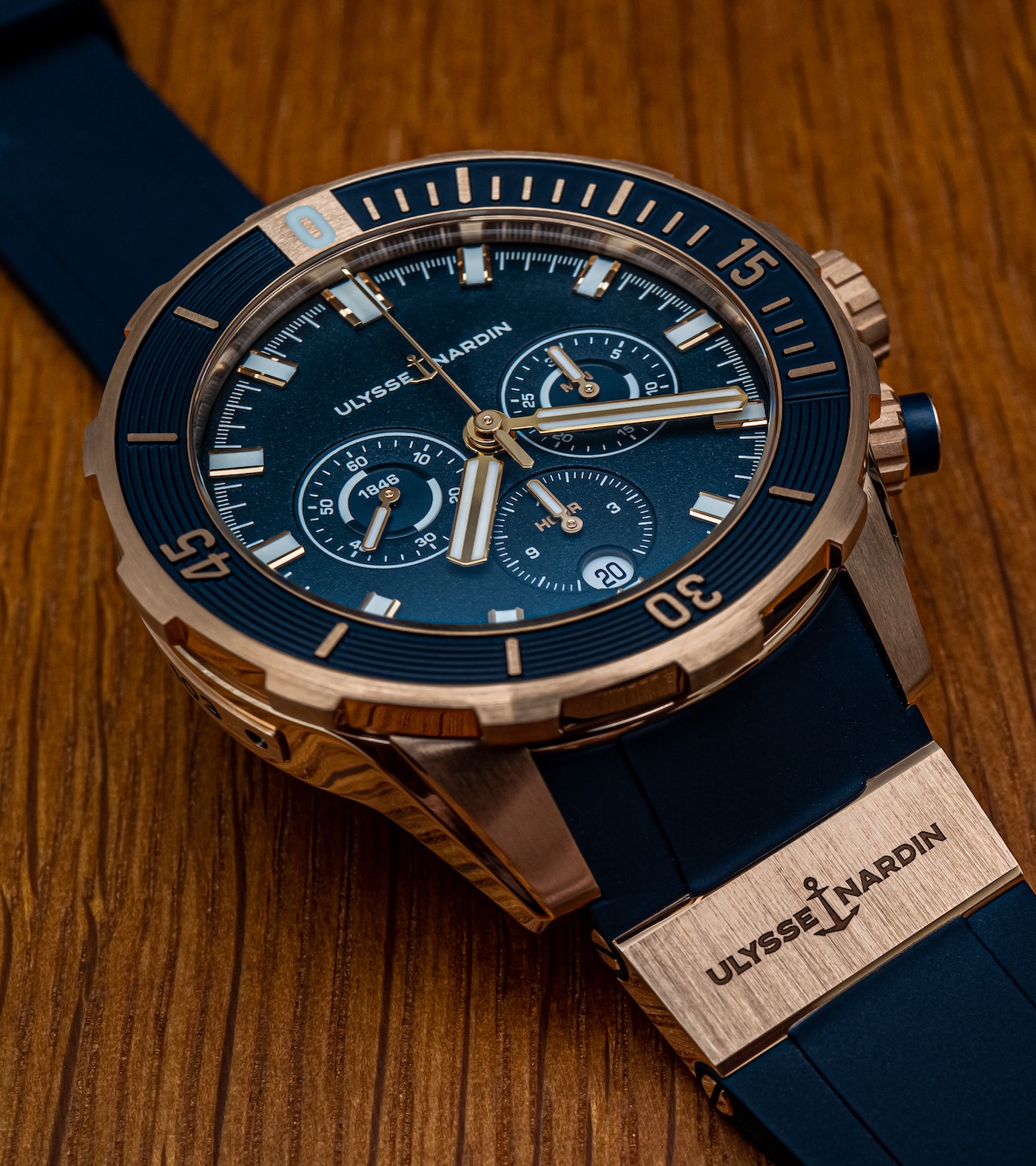 A Closer Look At Ulysse Nardin's Redesigned Diver Chronograph Collection Watch Releases 