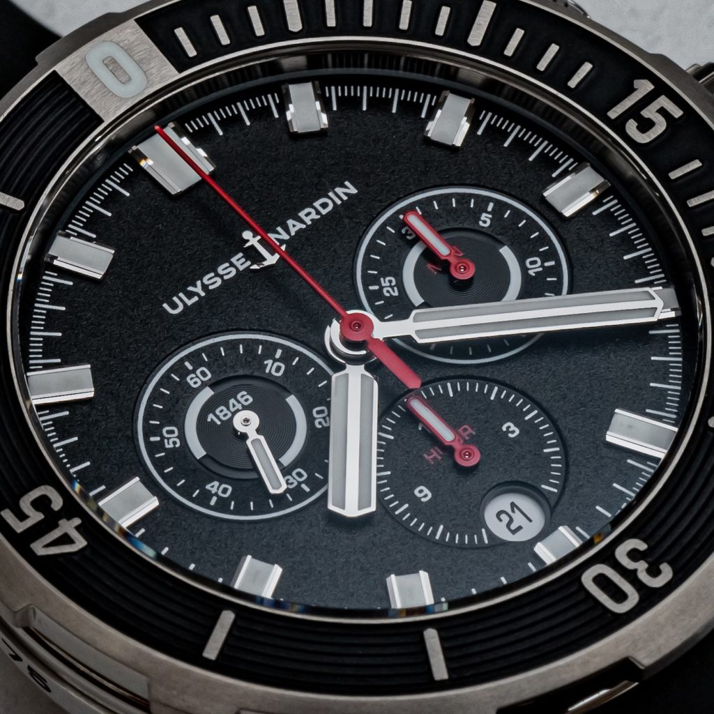 A Closer Look At Ulysse Nardin's Redesigned Diver Chronograph Collection Watch Releases 