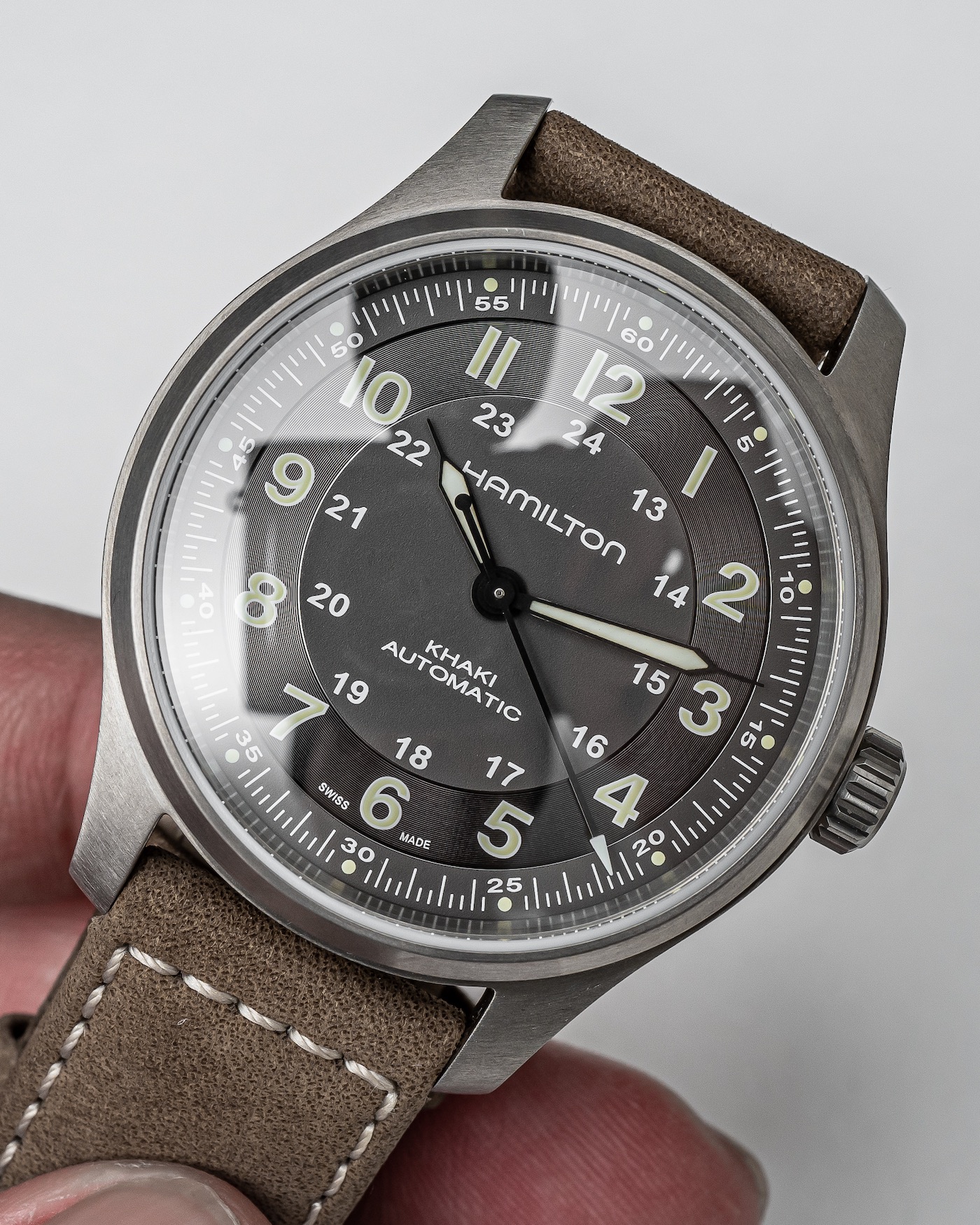 Hands-On: Hamilton Khaki Field Watch In Titanium Hands-On 