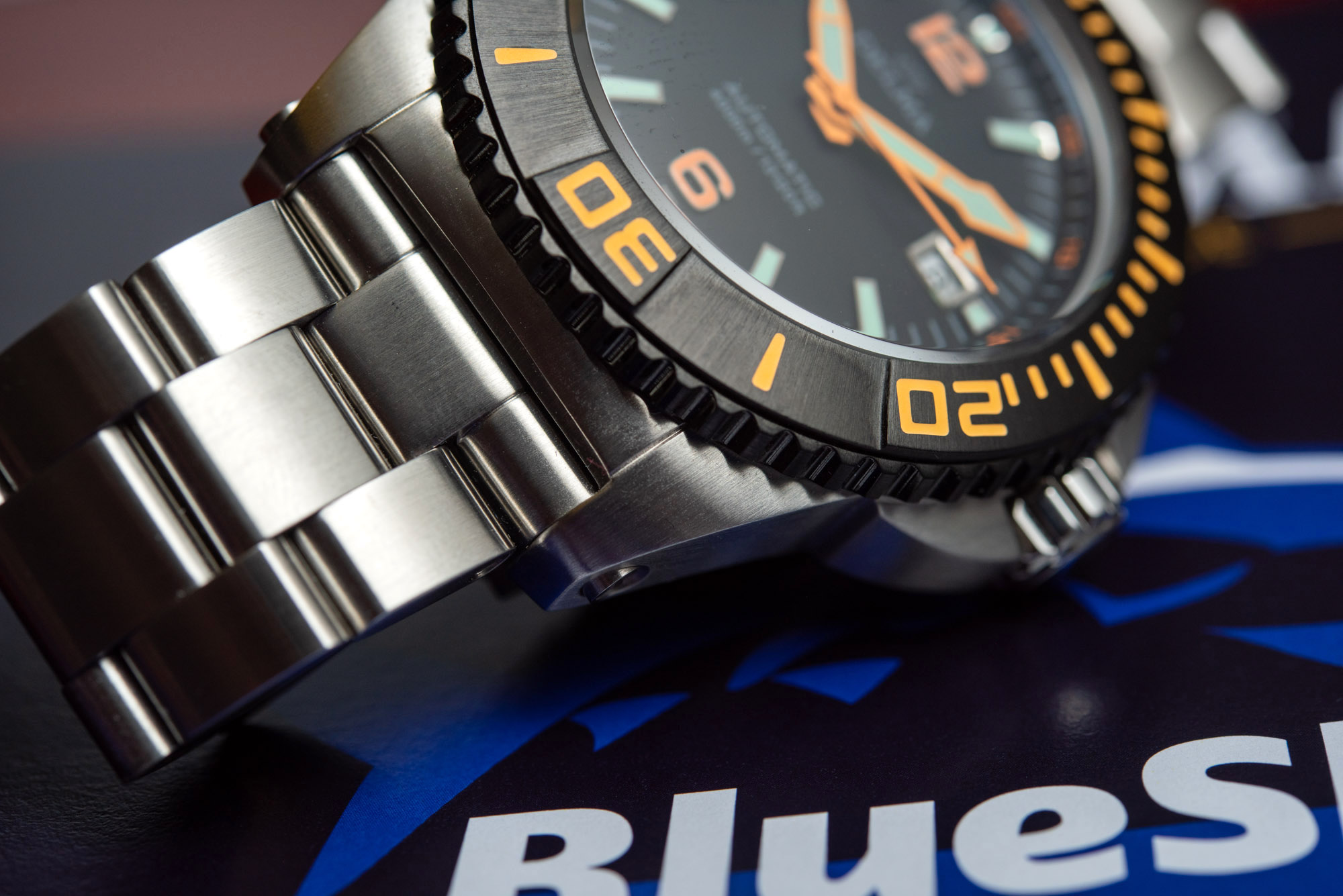 Delma Blue Shark III 4,000-Meter Dive Watch Review Wrist Time Reviews 