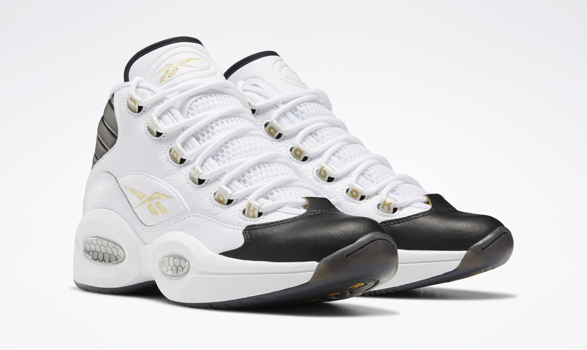 Reebok Question Mid 'Respect My Shine' EF7599 Front