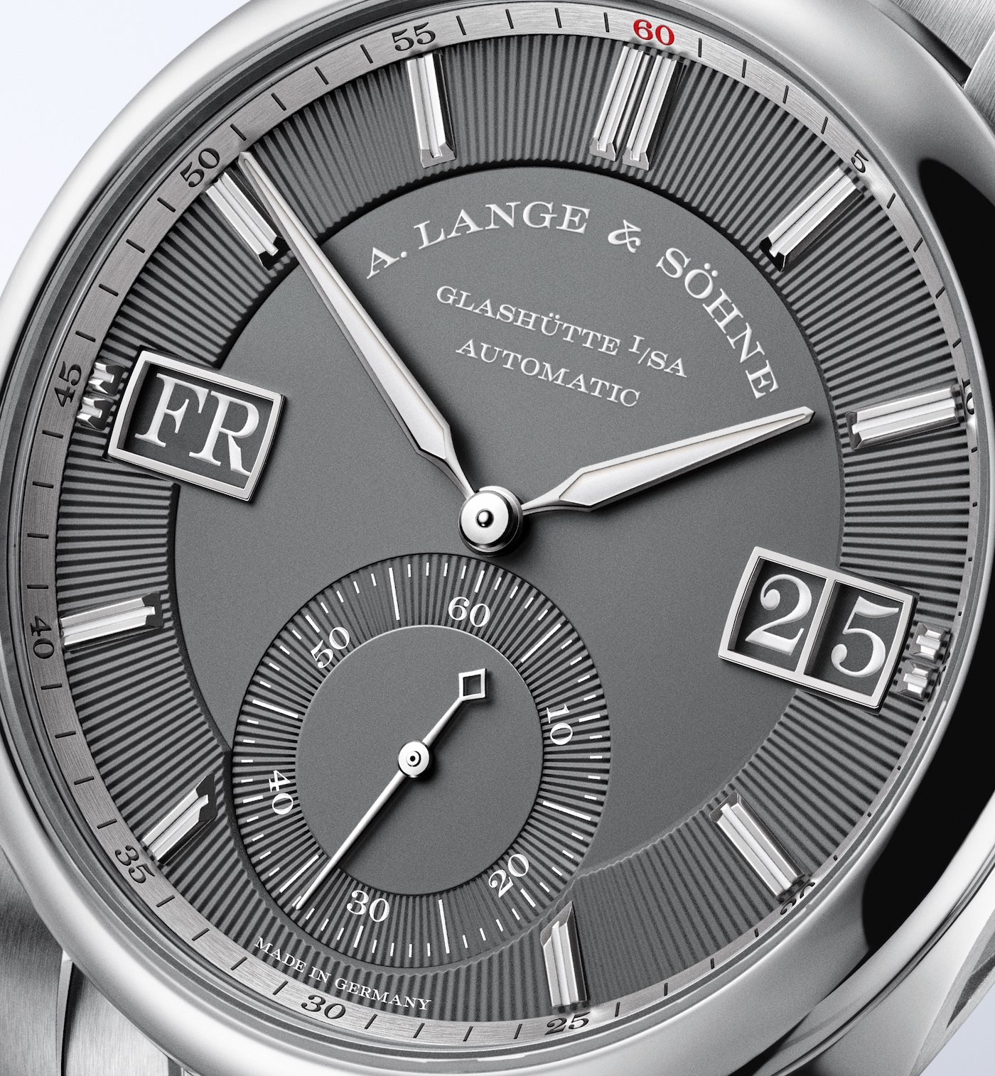 A. Lange & Söhne Odysseus In White Gold & Gray Dial On Strap Watch Releases 