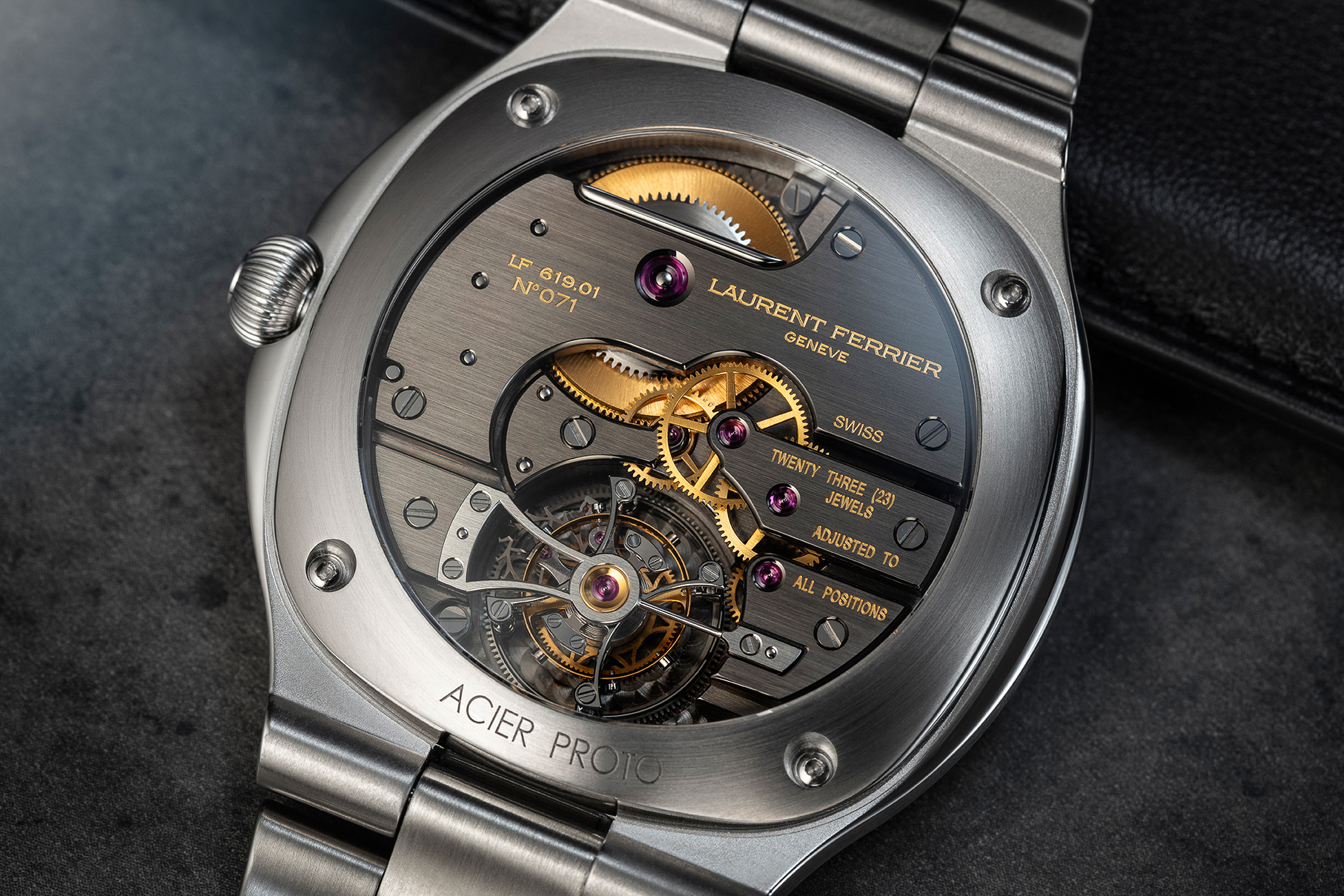 Laurent Ferrier Introduces New Integrated Bracelet To Grand Sport Tourbillon Watch Watch Releases 